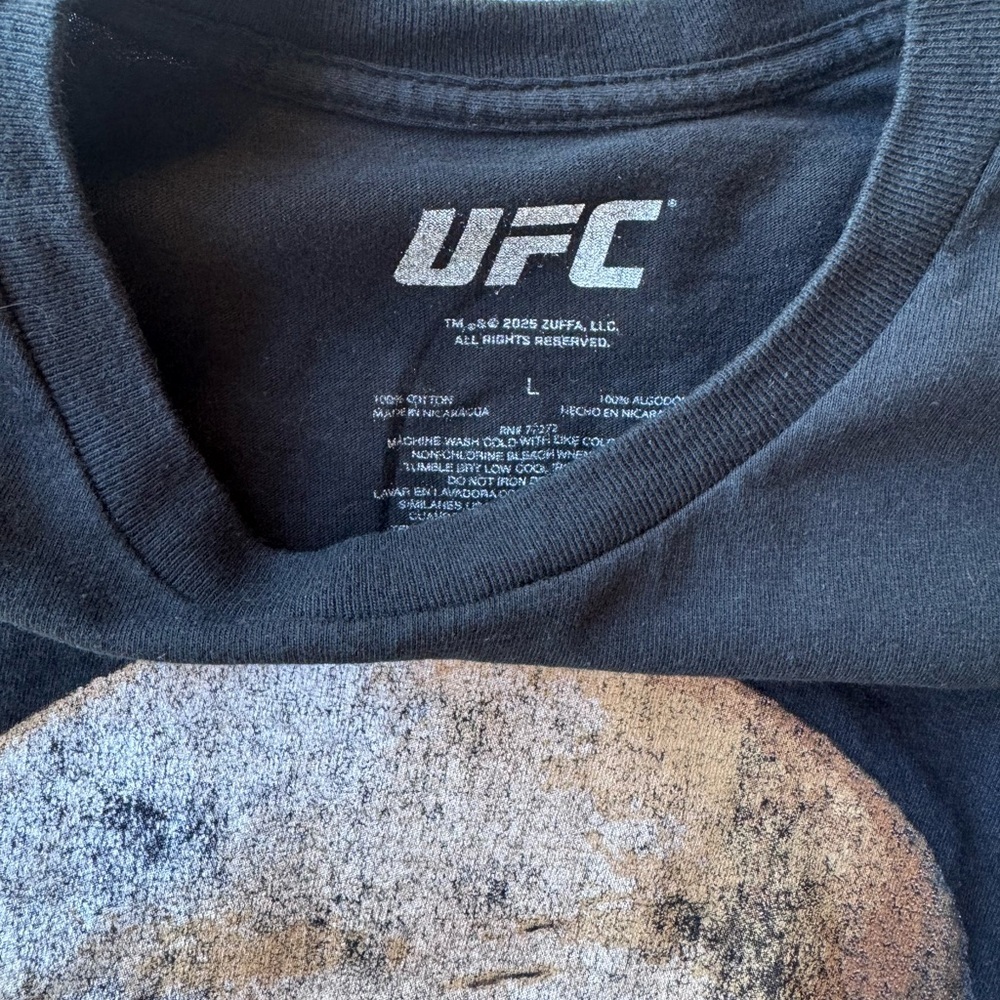 UFC Jon Jones Black Graphic Tee - Picture 5 of 5